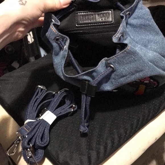 ✨🆕Dolls Kill x Current Mood Lift Your Spirit Mini Backpack!BNWT! - Picture 3 of 10